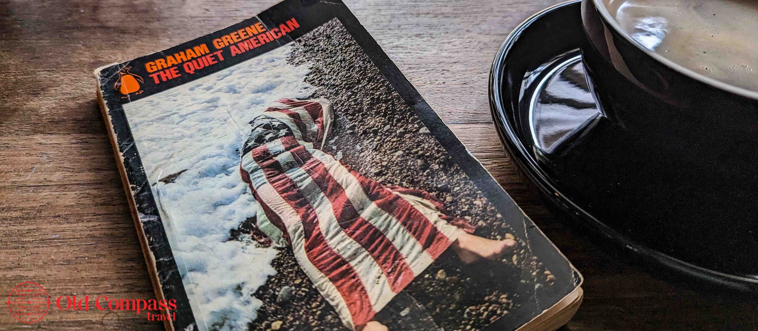 1966 cover of Graham Greene's The Quiet American